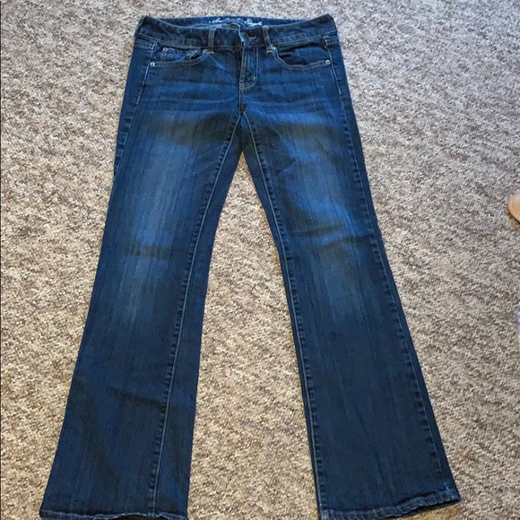 American Eagle size 6 stretch jeans boot cut